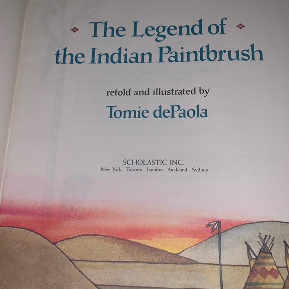 THE LEGEND OF THE BLUEBONNET AND THE LEGEND OF THE INDIAN PAINTBRUSH SCHOLASTIC - Picture 4 of 5